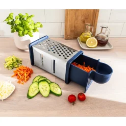 4 in 1 Reibe mit Auffangfach