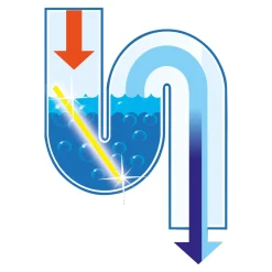 Abflussreiniger "Sani Sticks", 48-teilig