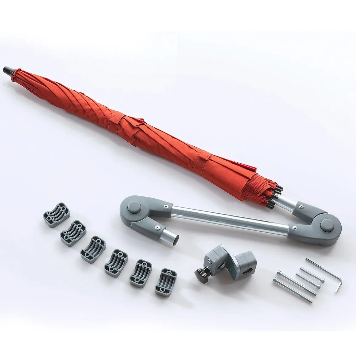 Adapter für Rollatorschirm