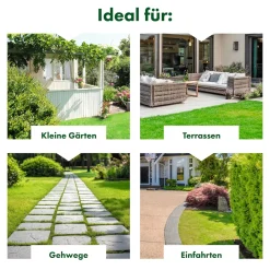 Akku-Rasentrimmer RuWi mit Auffangbehälter 12V