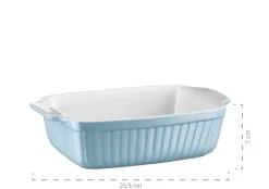 Auflaufform-Set, Keramik KITCHEN TIME Blau