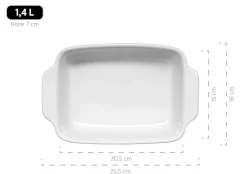 Auflaufform-Set, Keramik KITCHEN TIME Blau
