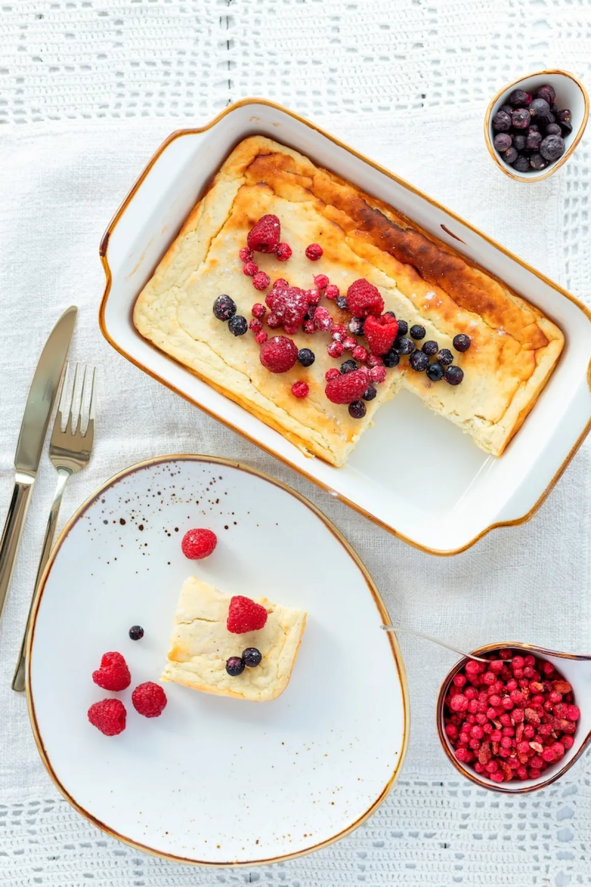 Auflaufform-Set, Porzellan Pintar