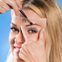 Augenbrauen Formliner-Set, 5 Teile, 3 g für braun- bis schwarzhaarige