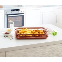 Backblech inkl. Grillkorb 