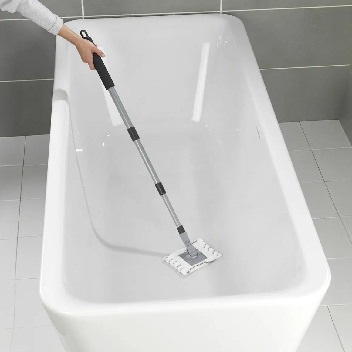 Bad- & Fliesenwischer „Profi“ mit 2 Bezügen