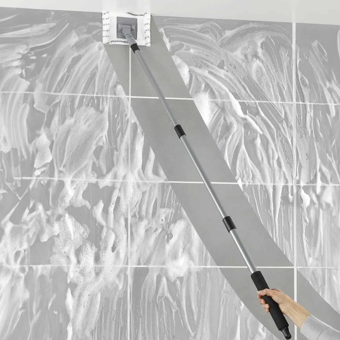 Bad- & Fliesenwischer „Profi“ mit 2 Bezügen