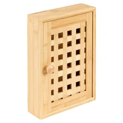 Bambus-Schlüsselschränkchen