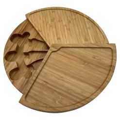 Bambus-Snack-Teller 