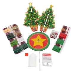 Bastel-Set, Crystal Art „Weihnachtsbaum“
