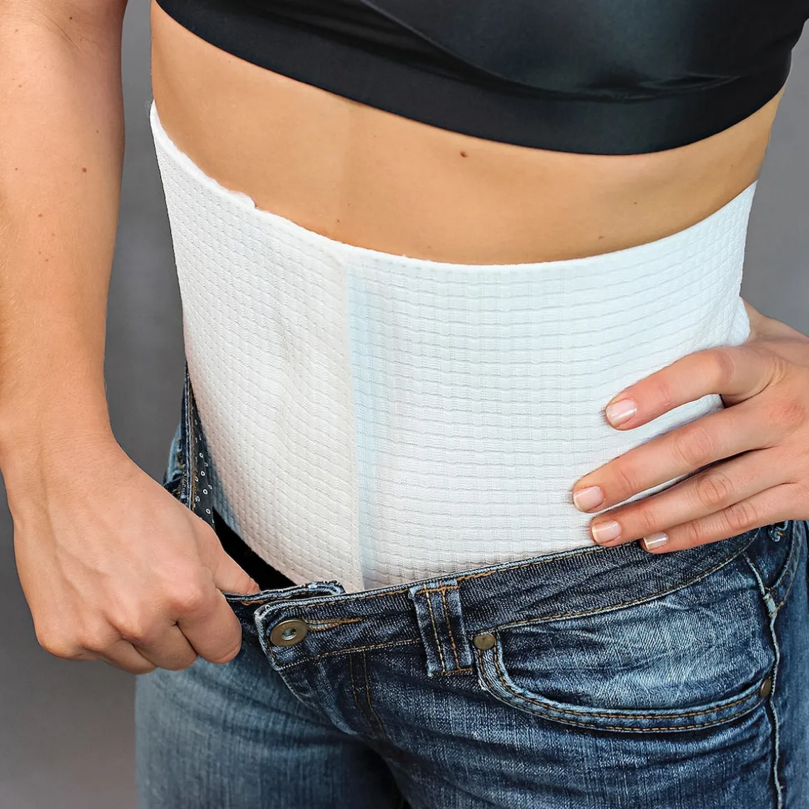 Bauch- und Rückenstützgürtel "einfach"