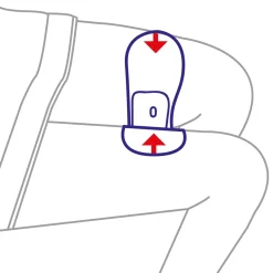 Beckenboden-Trainer Blau