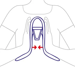 Beckenboden-Trainer Blau