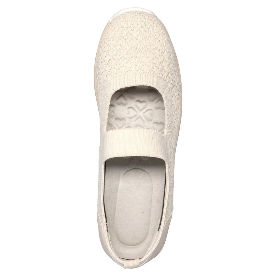 Bequem-Ballerina "Federleicht" beige