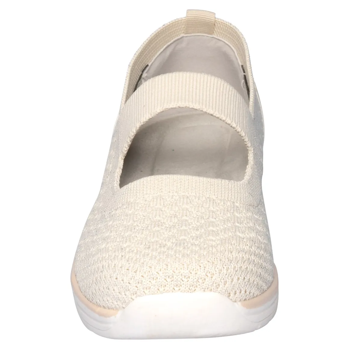 Bequem-Ballerina "Federleicht" beige