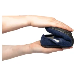 Bequem-Pantolette „Flex“ blau