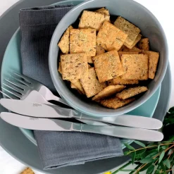 Besteck-Set, Edelstahl Serie 200 6x Menülöffel, 6x Menügabel, 6x Menümesser, 6x Kaffeelöffel, 6x Kuchengabel