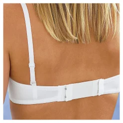 BH-Verlängerung, 3 Stück 2 Häkchen weiß