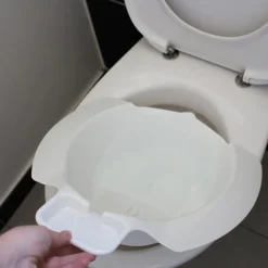 Bidet für die Toilette Weiß