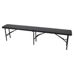 Bierbank "Rattanoptik"