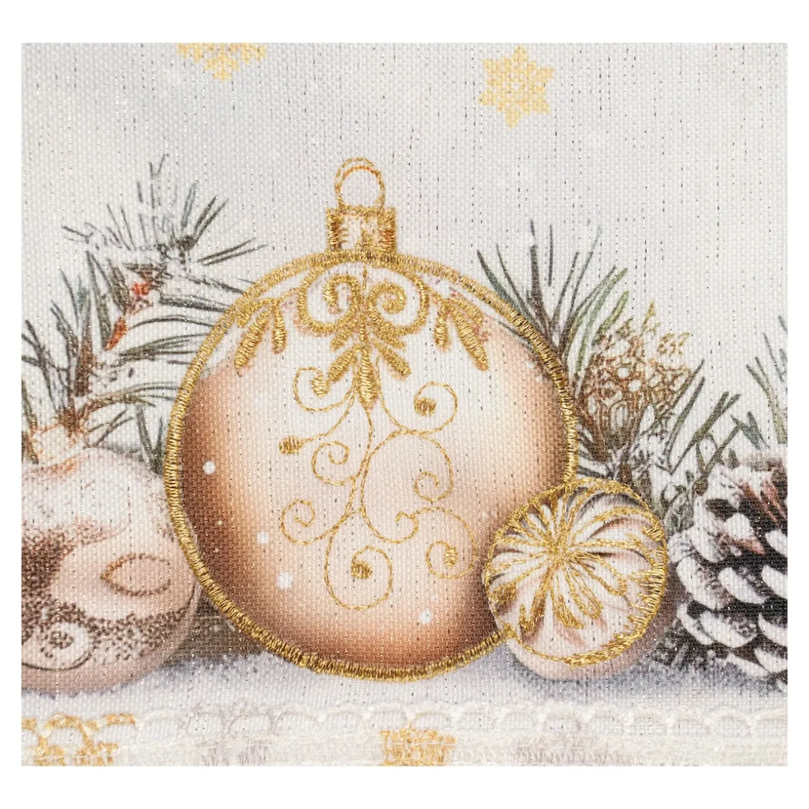 Bistrogardine „Festtagskugeln“