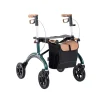 Carbon Rollator inklusive Tasche, faltbar British Racing Green