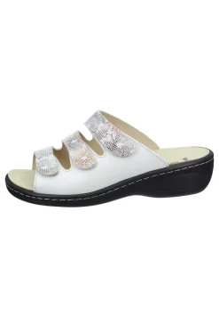 CHELVA Damen Pantoletten beige