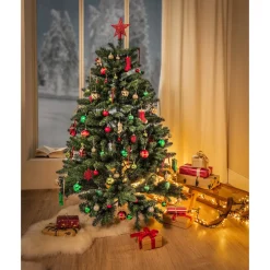 Christbaumschmuck-Sortiment „XXL“, 132-teilig