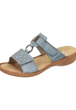 Damen Pantoletten blau