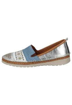 Damen Slipper silber
