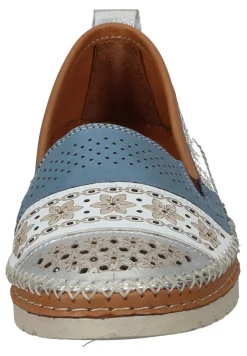 Damen Slipper silber