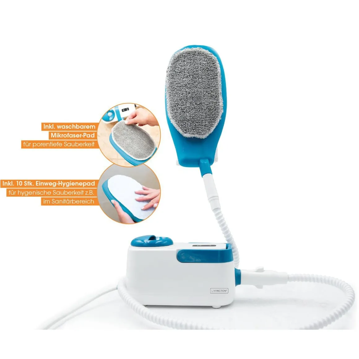 Dampfreiniger "SteamTouch", 19-teilig