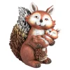 Dekofigur "Fuchsmama mit Kind"