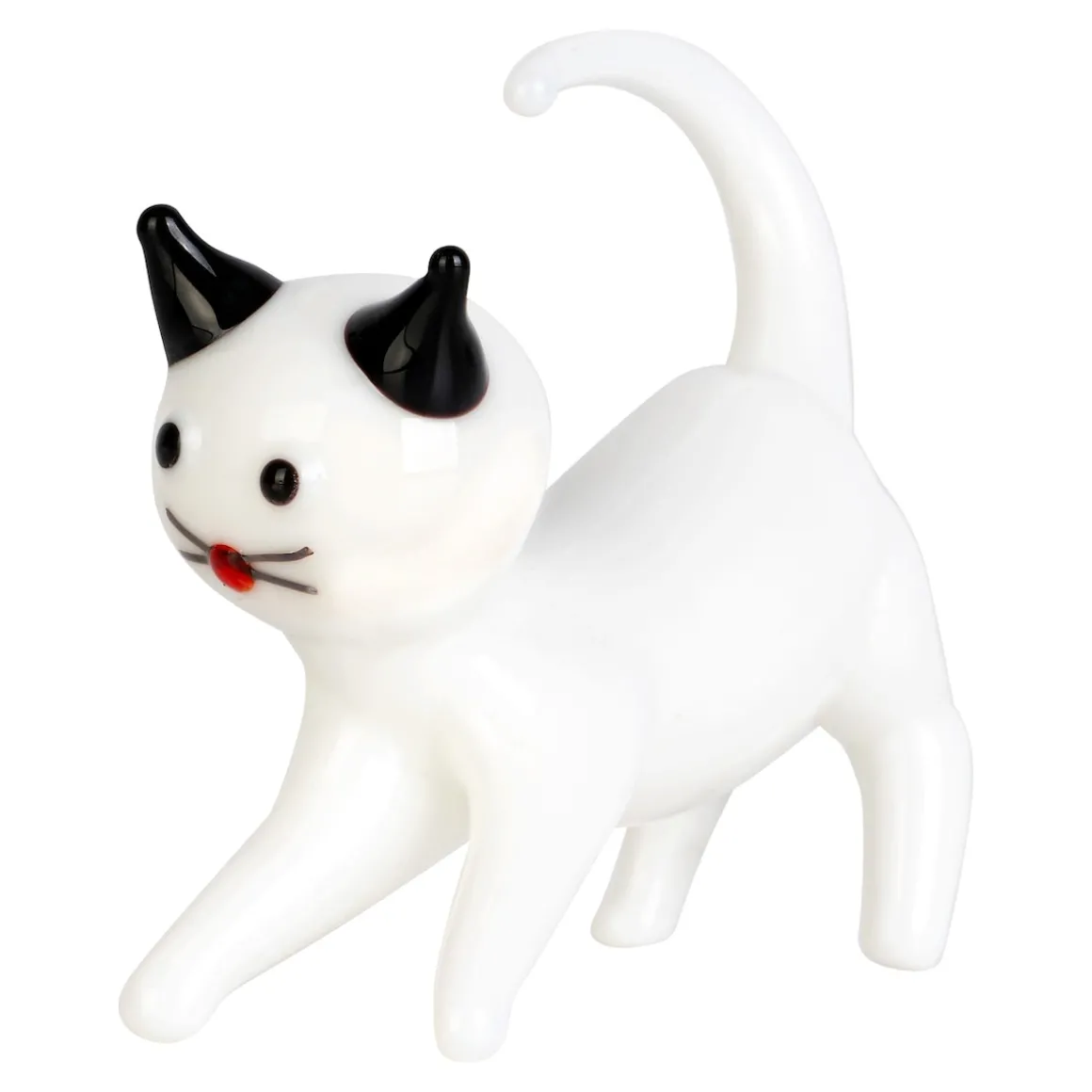 Dekofigur "Glastier" Katze