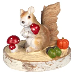Dekofigur "Herbst-Hörnchen"