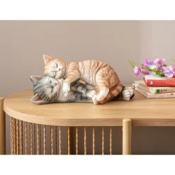 Dekofigur "Schmuse-Katzen"