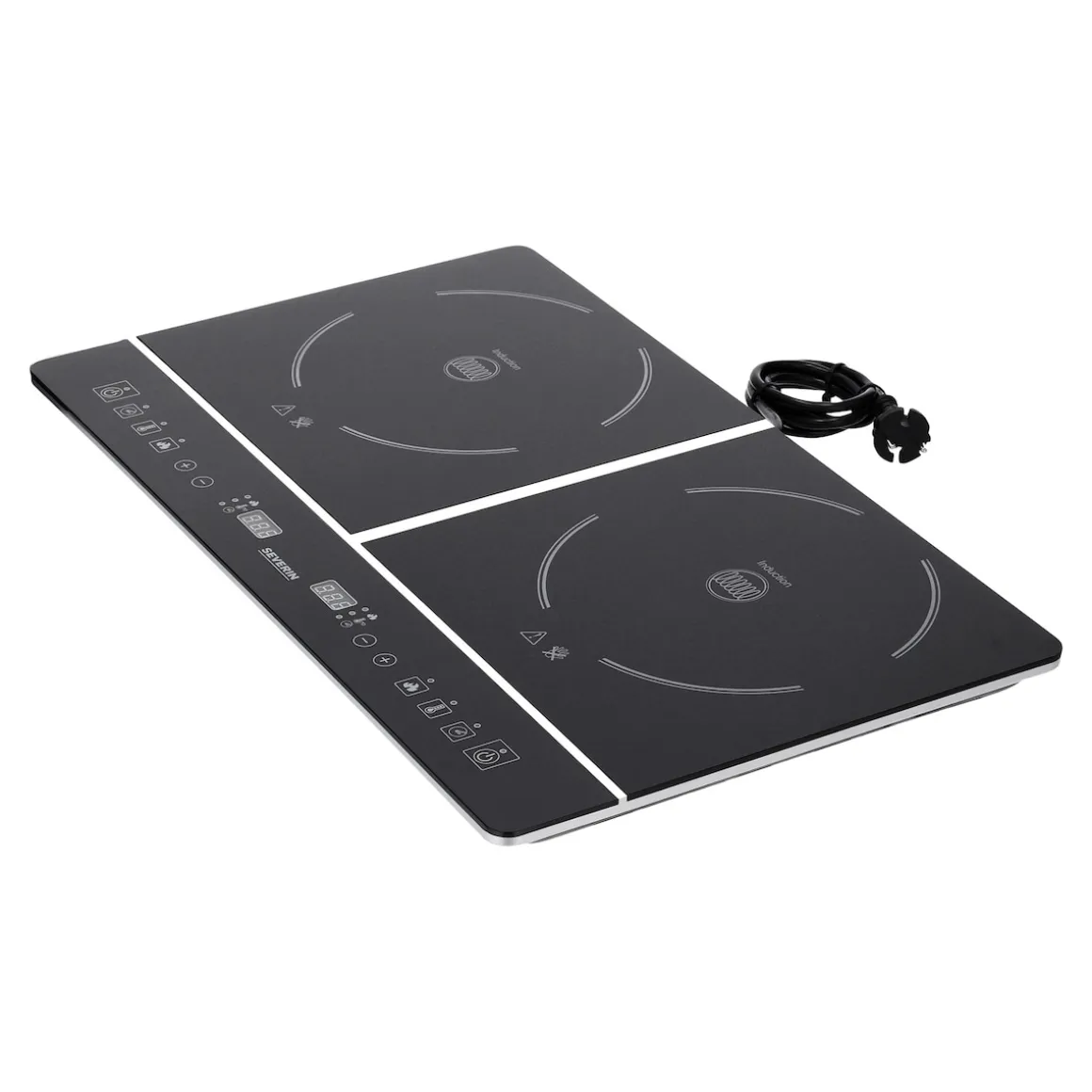 Doppel-Induktionskochplatte