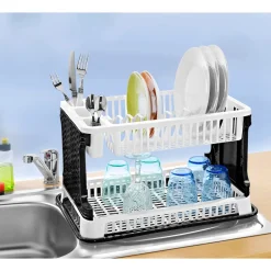 Doppelstöckiges Abtropfgestell