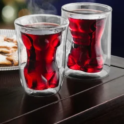 Doppelwandiges Glas, 160 ml Sexy Lady