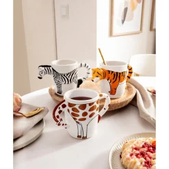 3D-Tasse, 300 ml Zebra