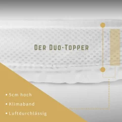 Duo-Topper 180x200 cm
