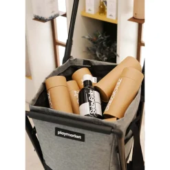 Einkaufstrolley EASY GO Fresh grau-schwarz