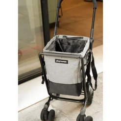 Einkaufstrolley EASY GO Fresh grau-schwarz