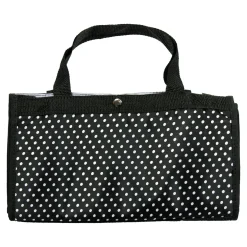 Einkaufstrolley mit Punkten Muster