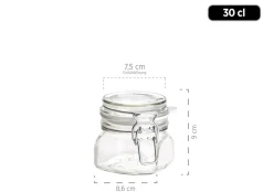 Einmachglas mit Deckel, 50 cl GOTHIKA