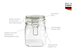 Einmachglas mit Deckel, 75 cl GOTHIKA