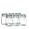 Einmachglas mit Deckel, 1,05 l GOTHIKA 6 x Einmachglas