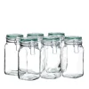 Einmachglas mit Deckel, 1,45 l GOTHIKA 6 x Einmachglas