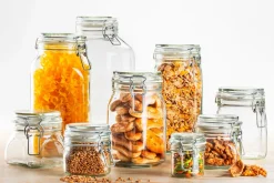 Einmachglas mit Deckel, 1,45 l GOTHIKA 6 x Einmachglas