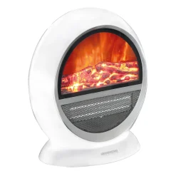 Elektrischer Kamin "Mala" weiß